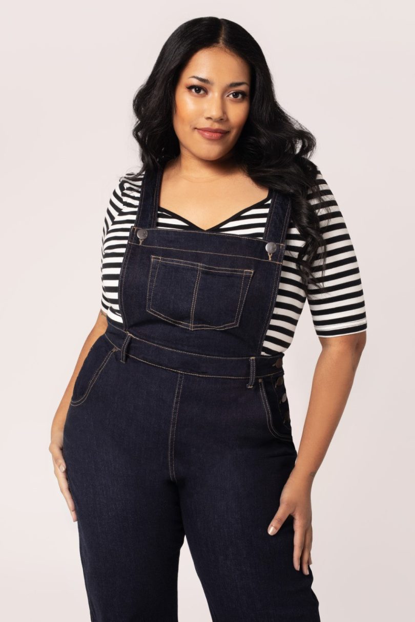 Elly May Denim Dungarees  Shop now at Kitty Darling