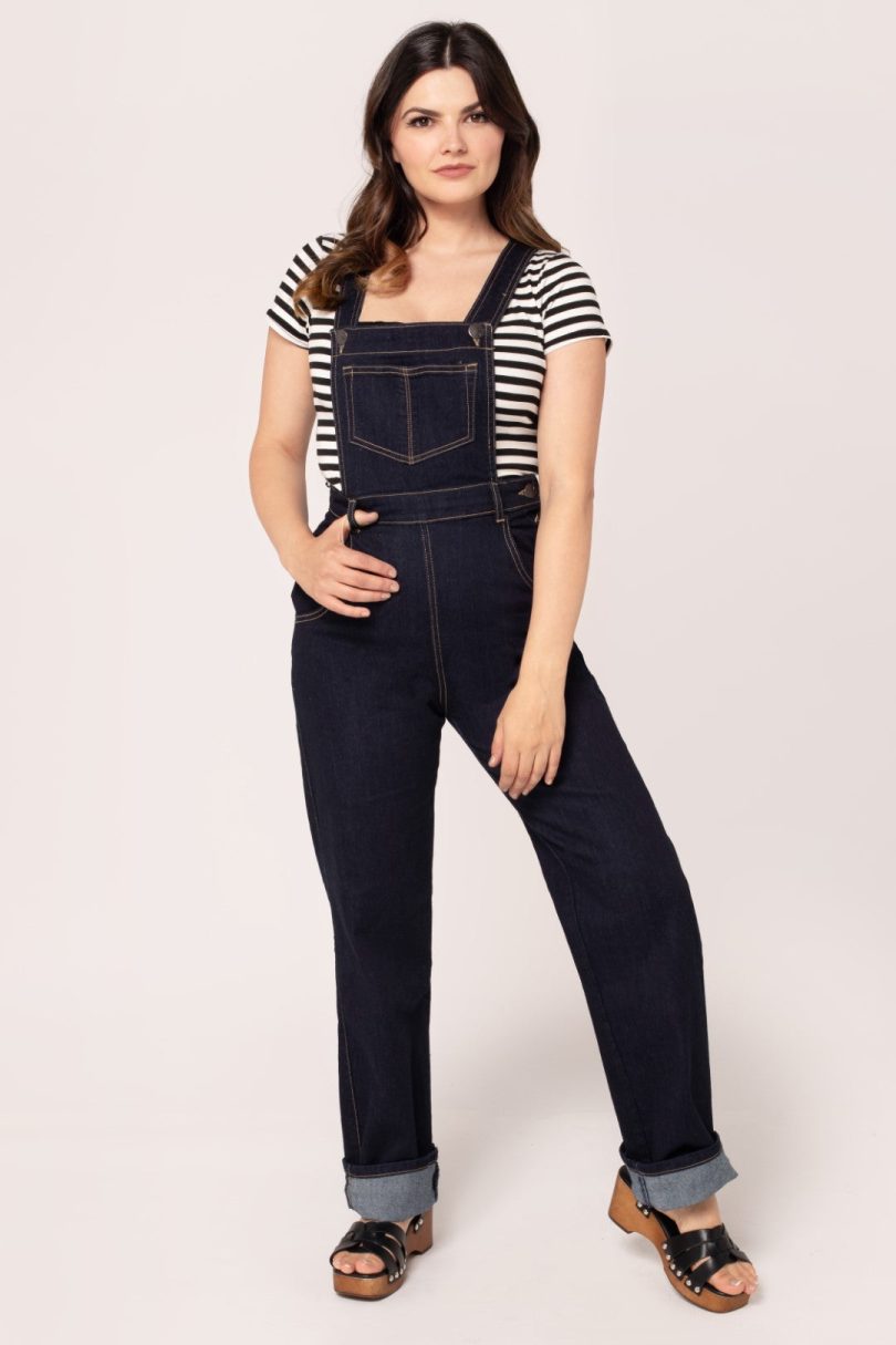 Elly May Denim Dungarees  Shop now at Kitty Darling