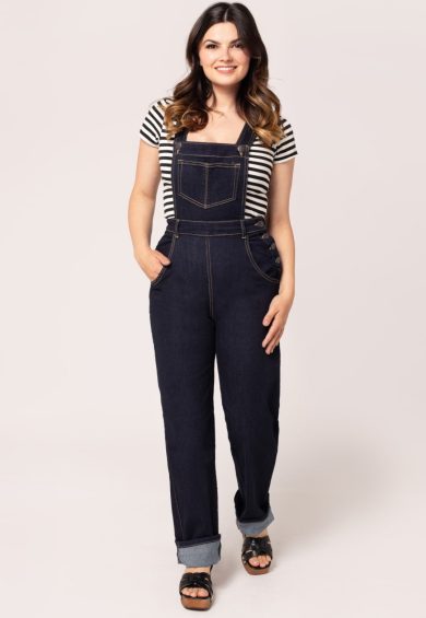 Elly May Denim Dungarees – Shop now at Kitty Darling