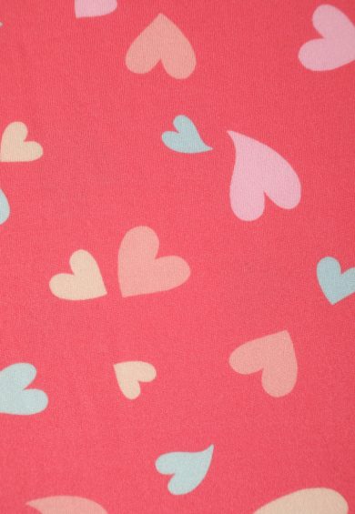 Donna Coral Heart Crossover Bust Tea Dress – Dresses | Kitty Darling