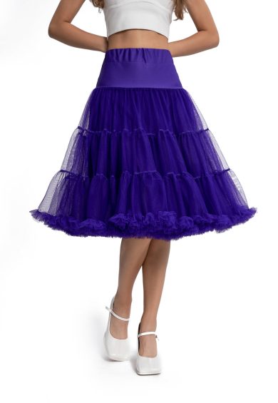 Fluffy Purple Petticoat – Shop now at Kitty Darling