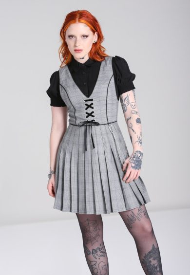 Mina Pinafore Dress – Shop now at Kitty Darling