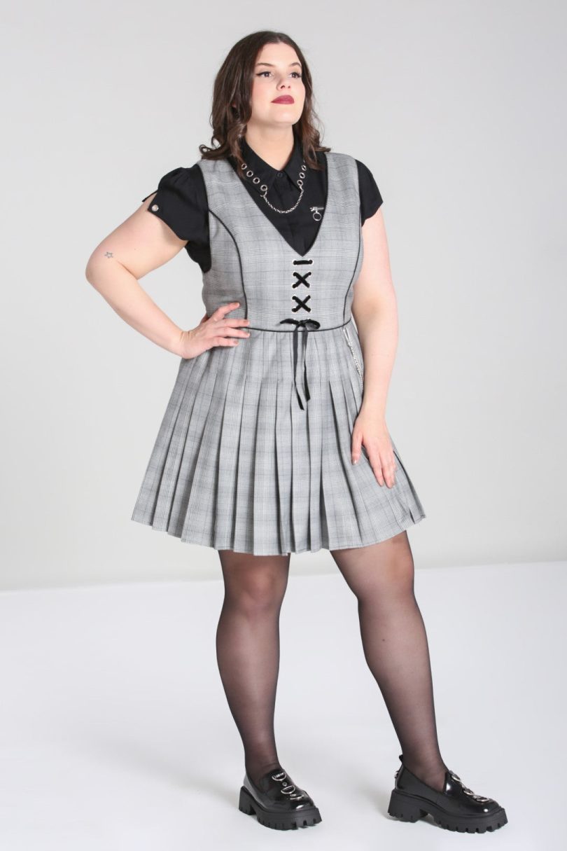 Mina Pinafore Dress  Shop now at Kitty Darling