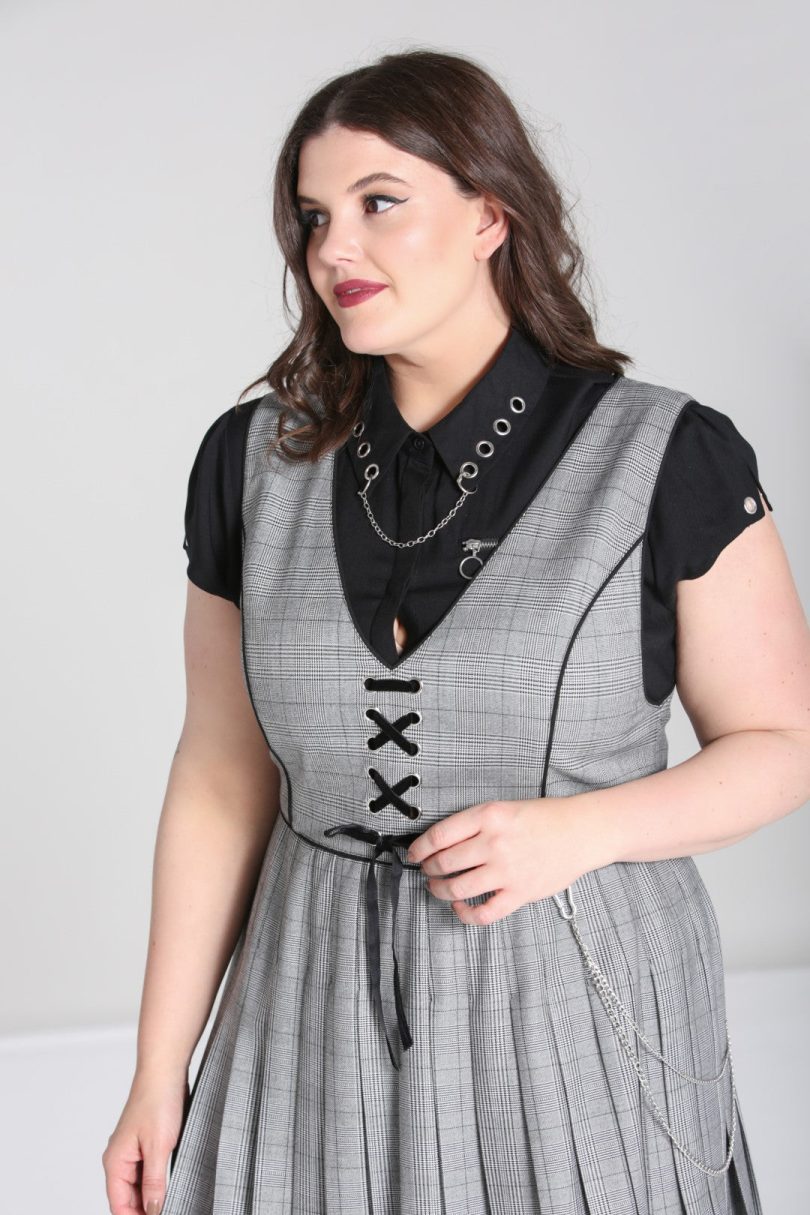 Mina Pinafore Dress  Shop now at Kitty Darling