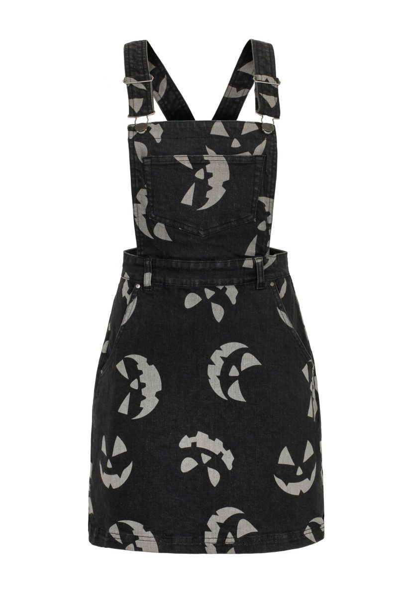 Jack-O-Lantern Pinafore Dress  Shop now at Kitty Darling