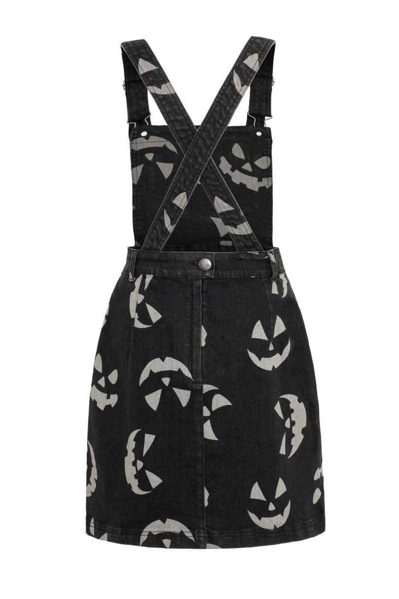Jack-O-Lantern Pinafore Dress  Shop now at Kitty Darling
