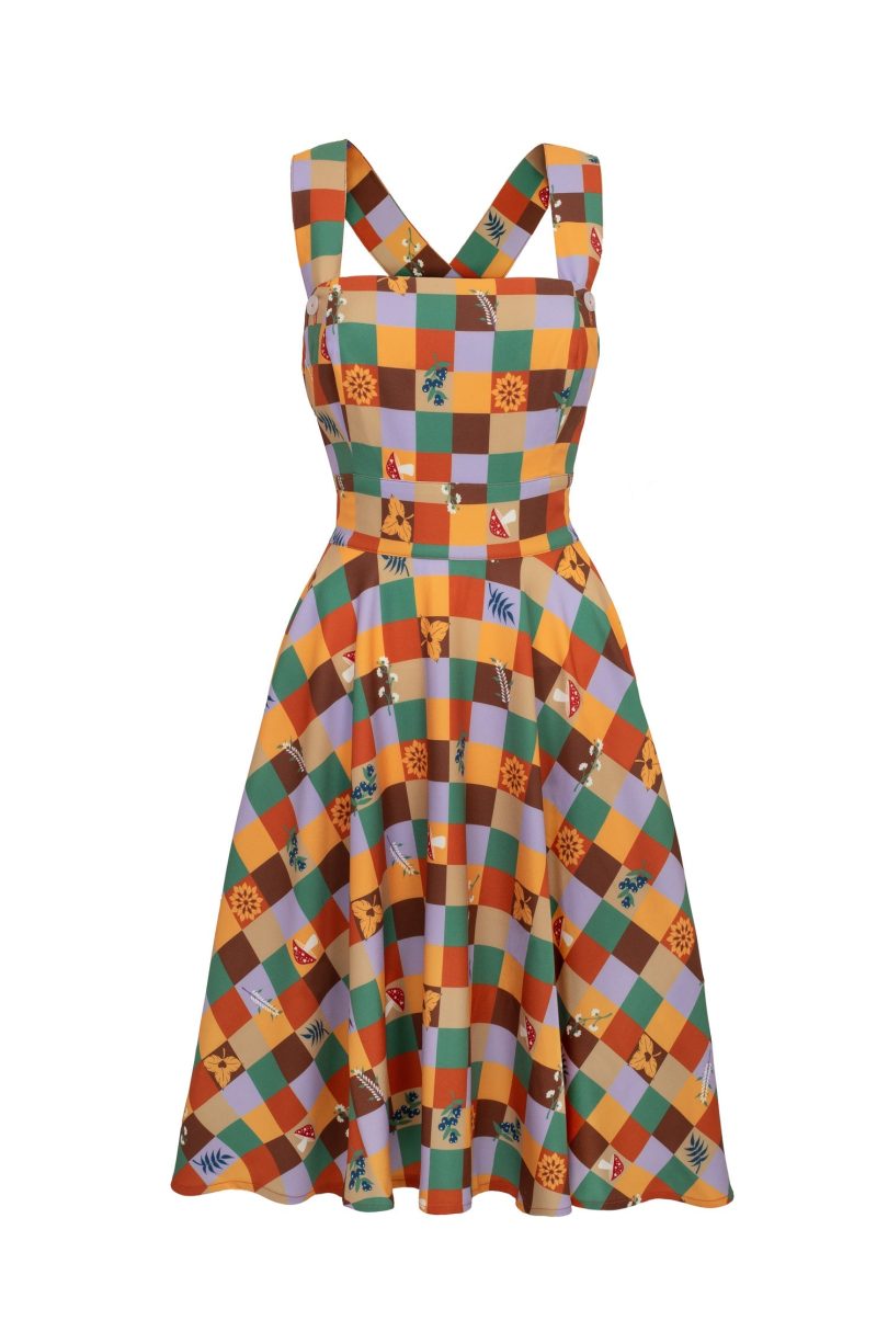 Hawthorn Pinafore Dress  Shop now at Kitty Darling