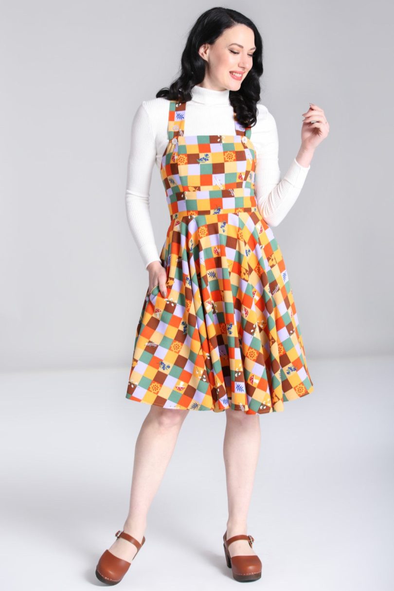Hawthorn Pinafore Dress – Shop now at Kitty Darling