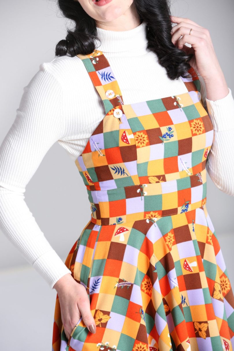 Hawthorn Pinafore Dress  Shop now at Kitty Darling