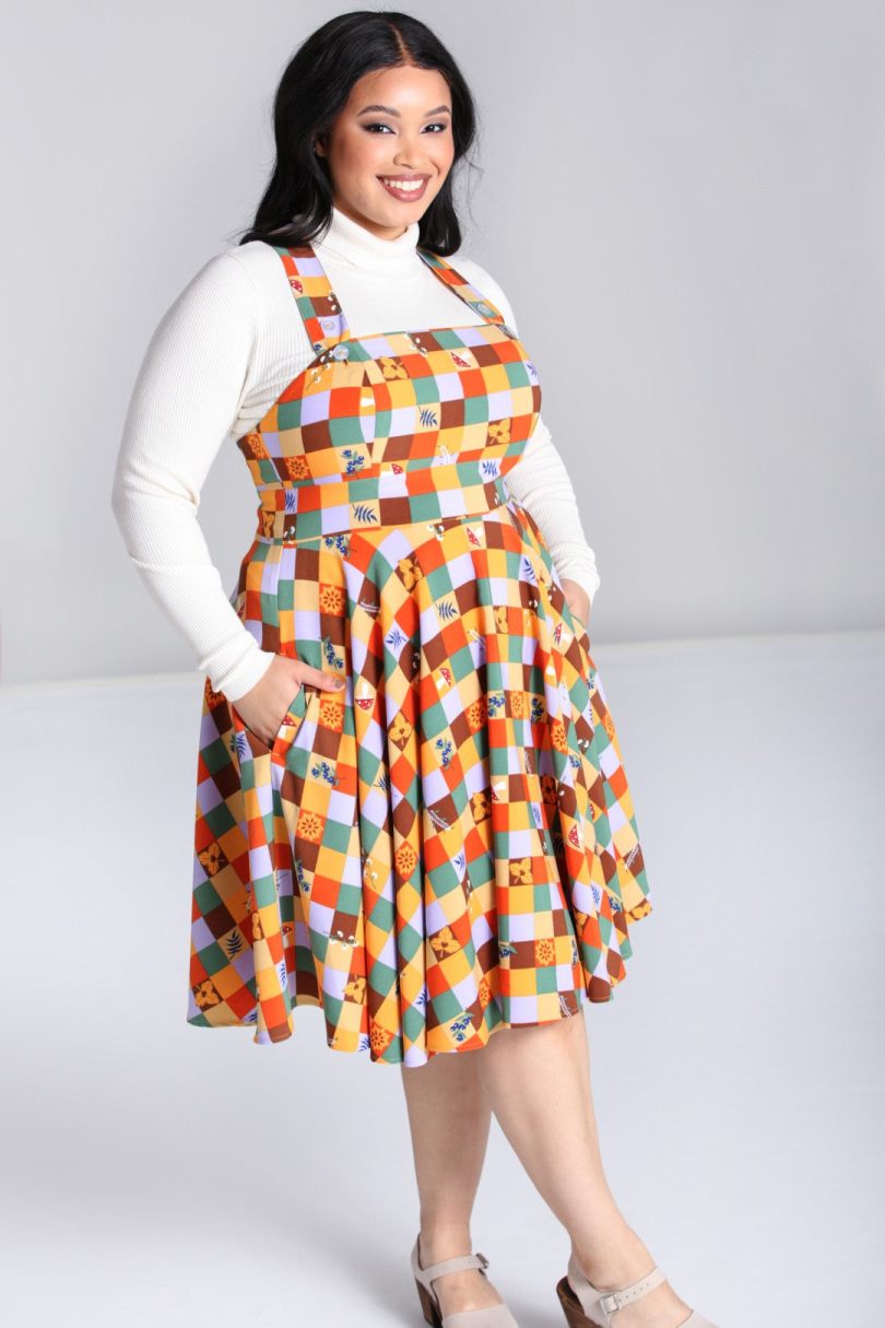Hawthorn Pinafore Dress  Shop now at Kitty Darling