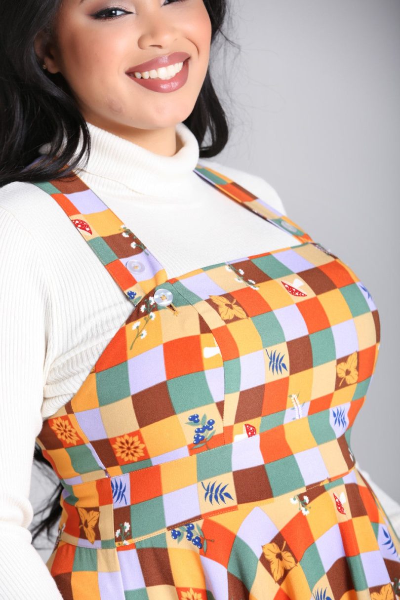 Hawthorn Pinafore Dress  Shop now at Kitty Darling