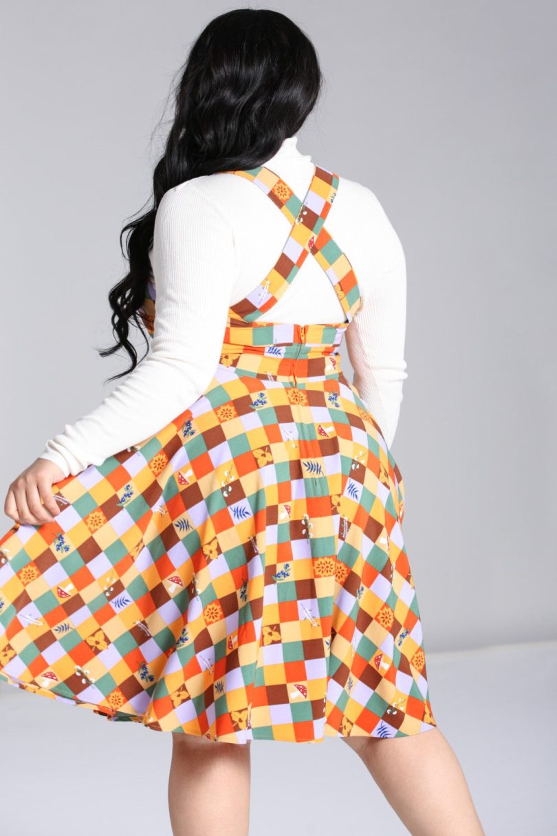 Hawthorn Pinafore Dress  Shop now at Kitty Darling