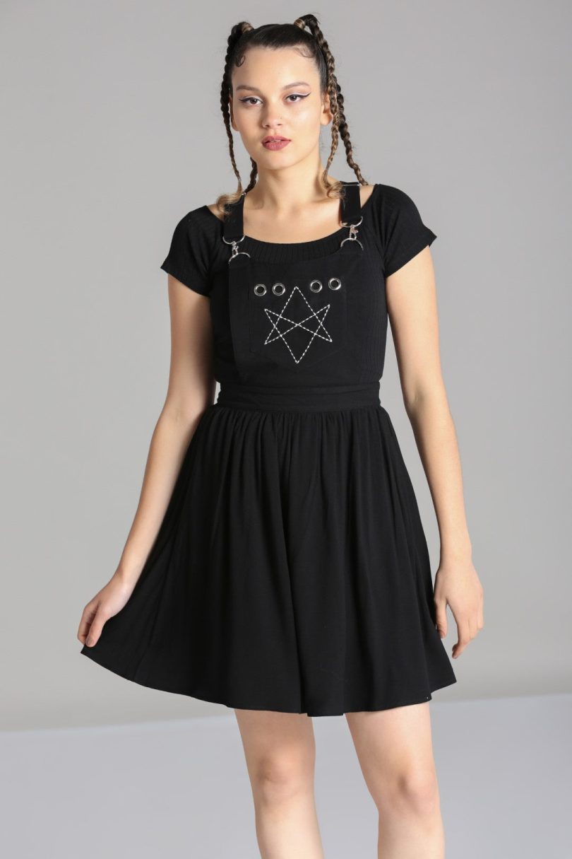 Destroya Pinafore Dress  Shop now at Kitty Darling