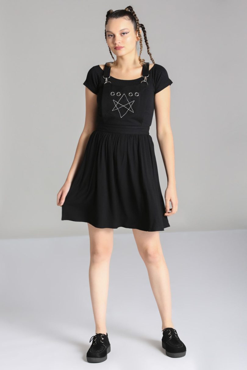 Destroya Pinafore Dress – Shop now at Kitty Darling