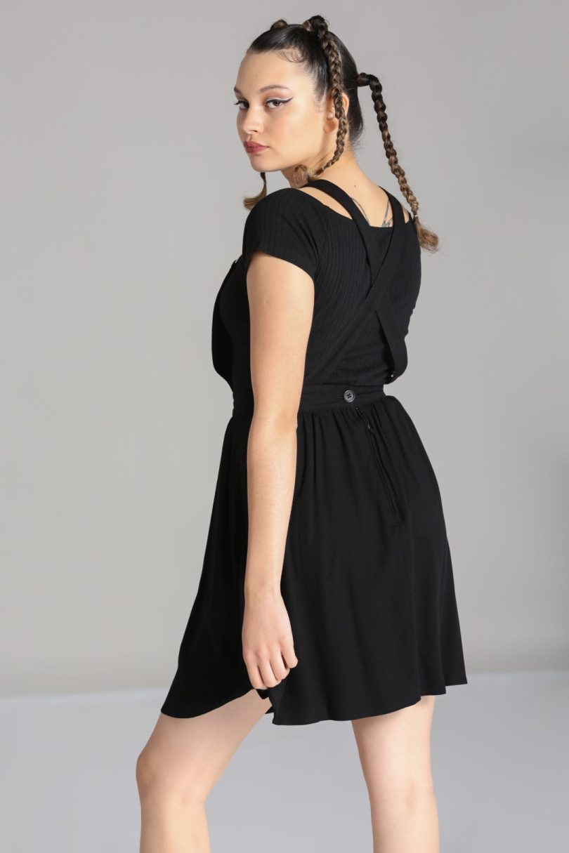 Destroya Pinafore Dress  Shop now at Kitty Darling