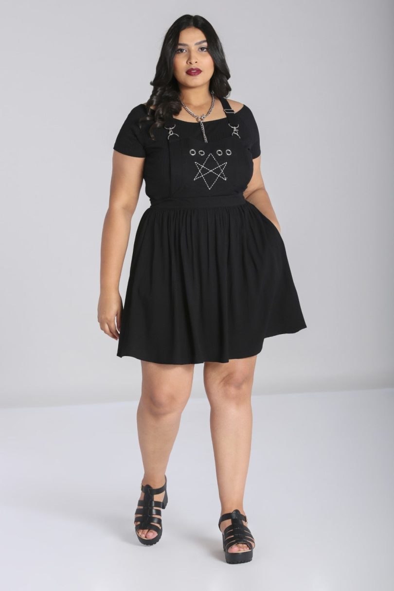 Destroya Pinafore Dress  Shop now at Kitty Darling