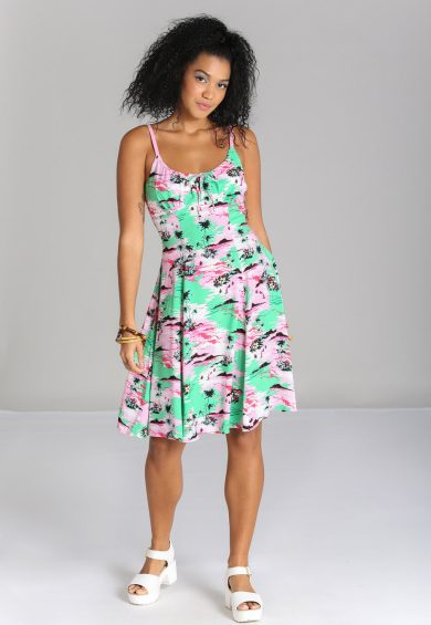 Kai Knee Dress – Shop now at Kitty Darling