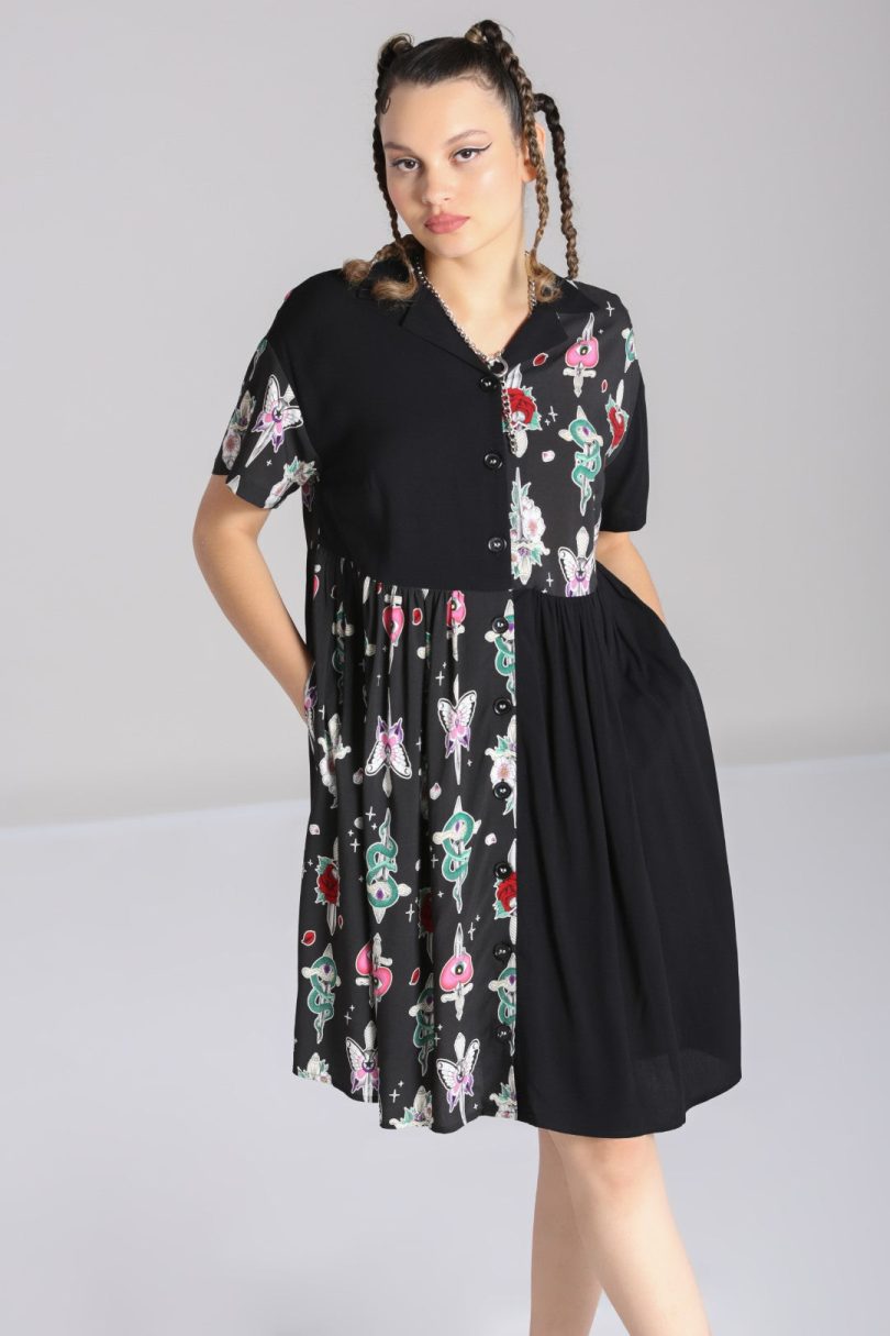 Cersei Knee Dress  Shop now at Kitty Darling