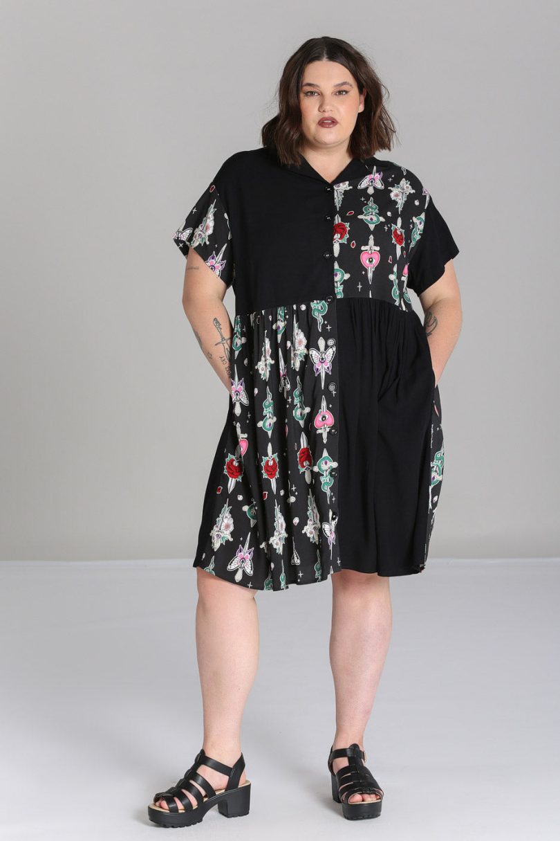 Cersei Knee Dress  Shop now at Kitty Darling