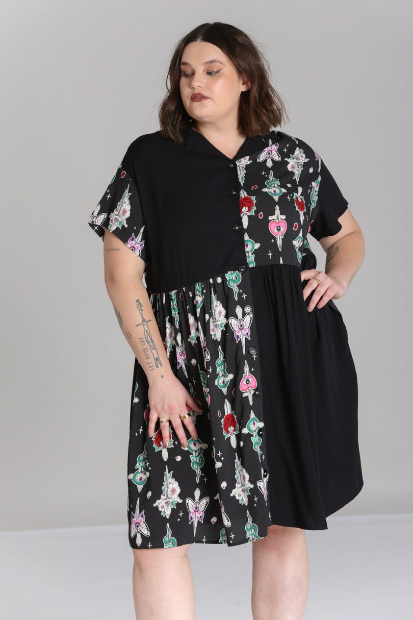 Cersei Knee Dress  Shop now at Kitty Darling