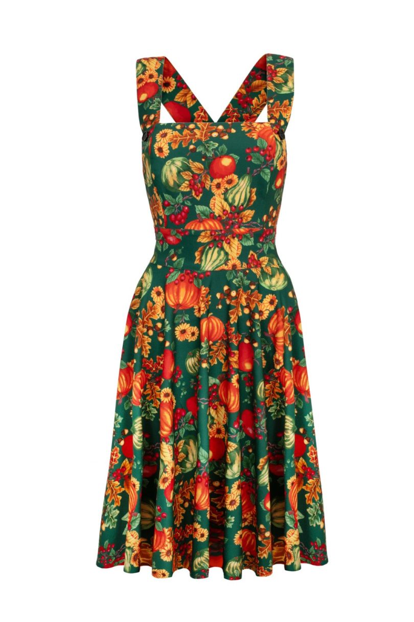 Autumn Pinafore Dress  Shop now at Kitty Darling