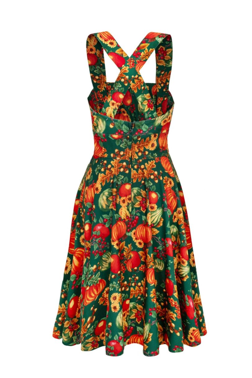 Autumn Pinafore Dress  Shop now at Kitty Darling