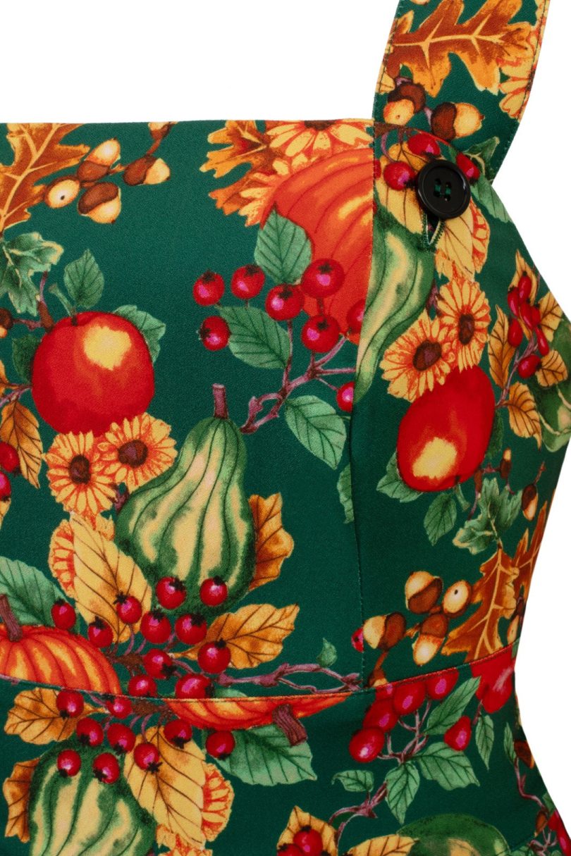 Autumn Pinafore Dress  Shop now at Kitty Darling