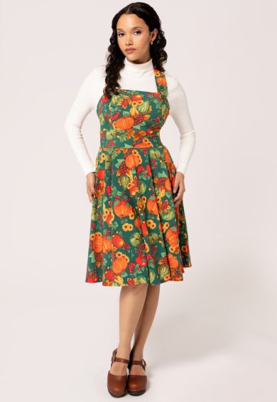 Autumn Pinafore Dress – Dresses | Kitty Darling