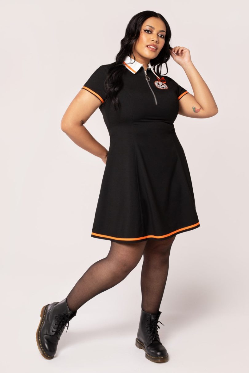 Jack-O-Lantern Dress  Shop now at Kitty Darling