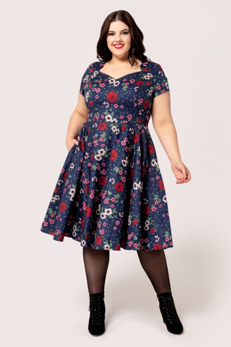 Camellia Midi Dress  Shop now at Kitty Darling