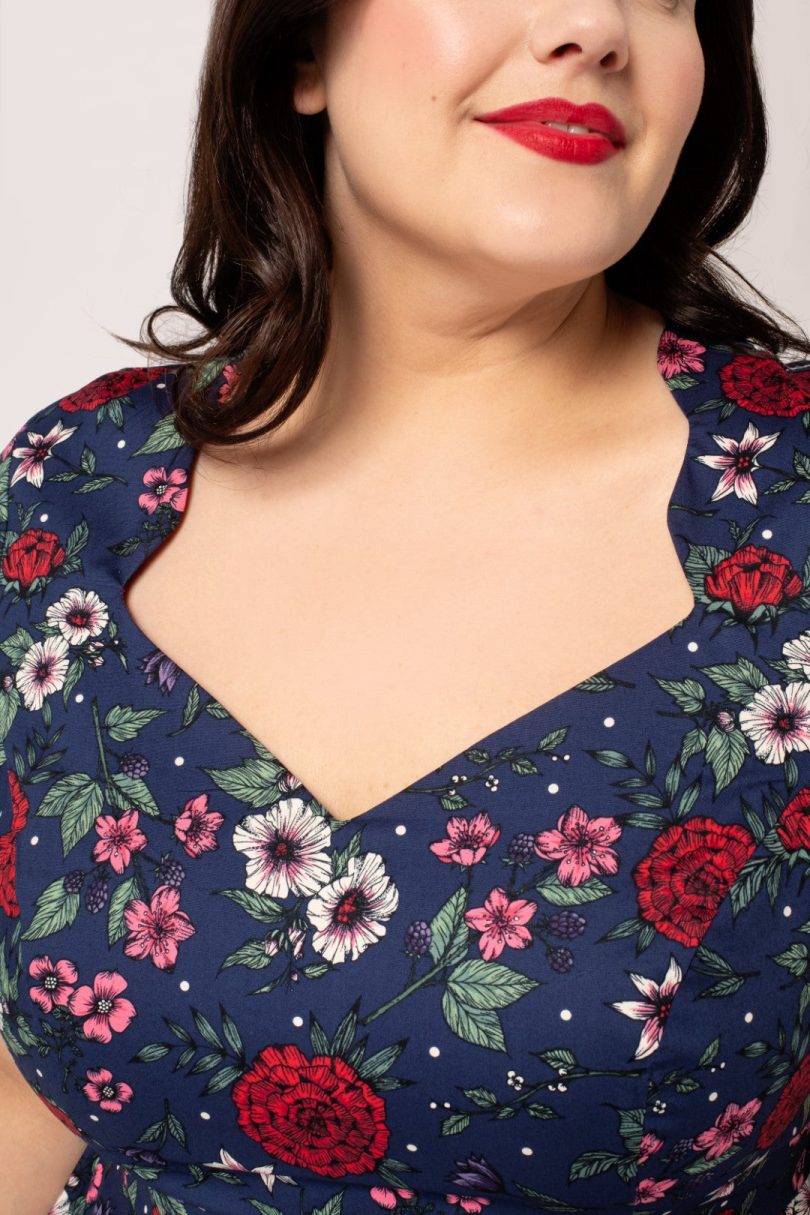 Camellia Midi Dress  Shop now at Kitty Darling