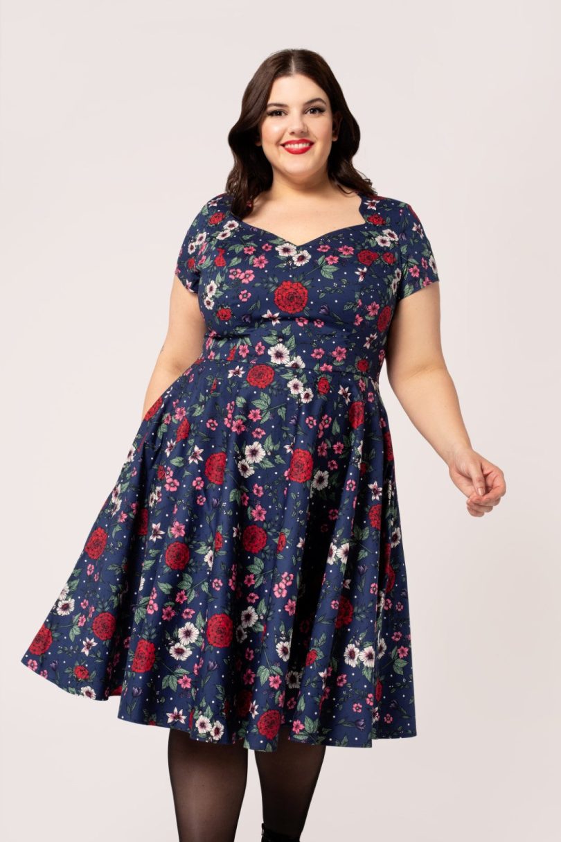 Camellia Midi Dress  Shop now at Kitty Darling