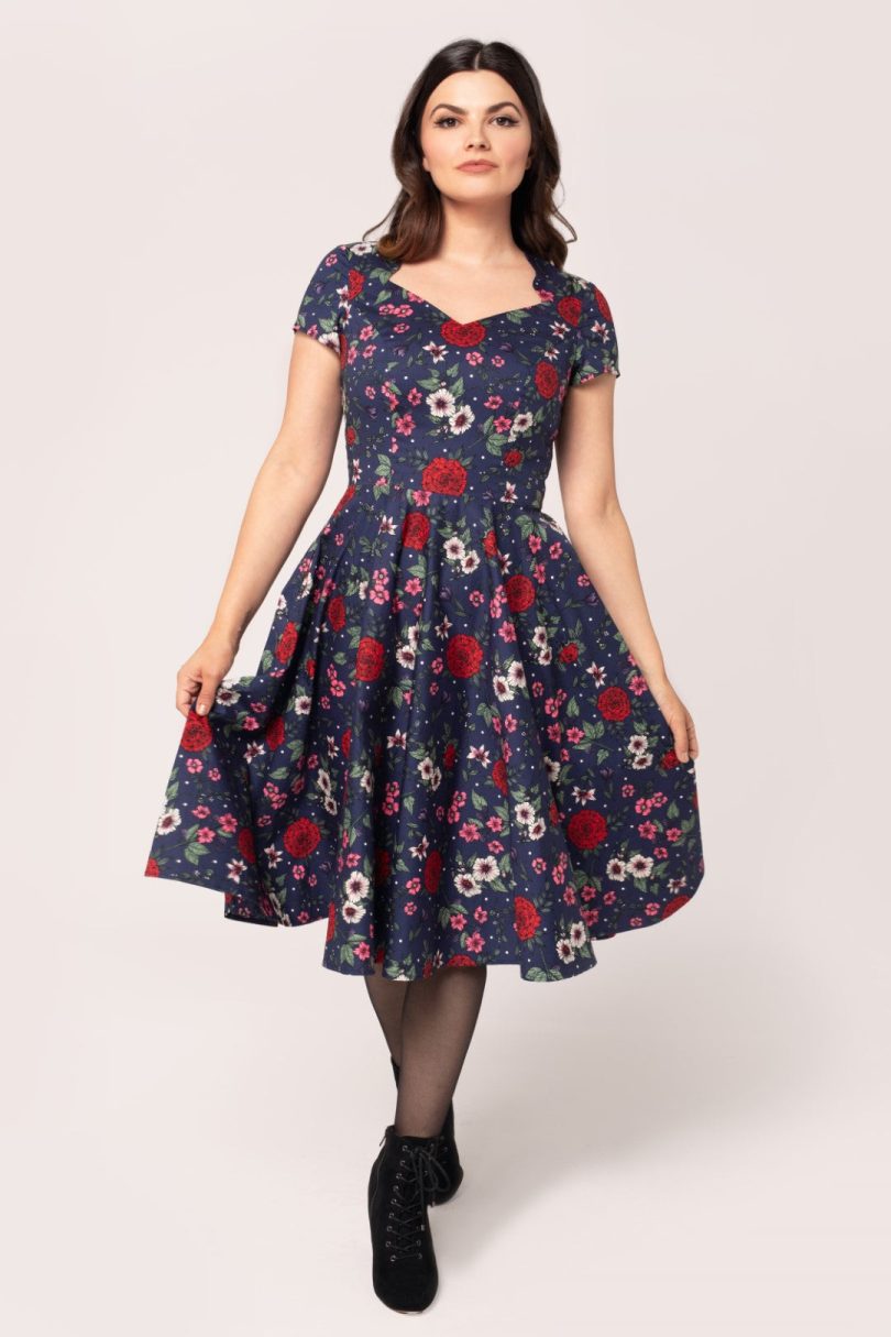 Camellia Midi Dress  Shop now at Kitty Darling