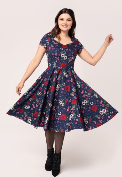Camellia Midi Dress – Shop now at Kitty Darling