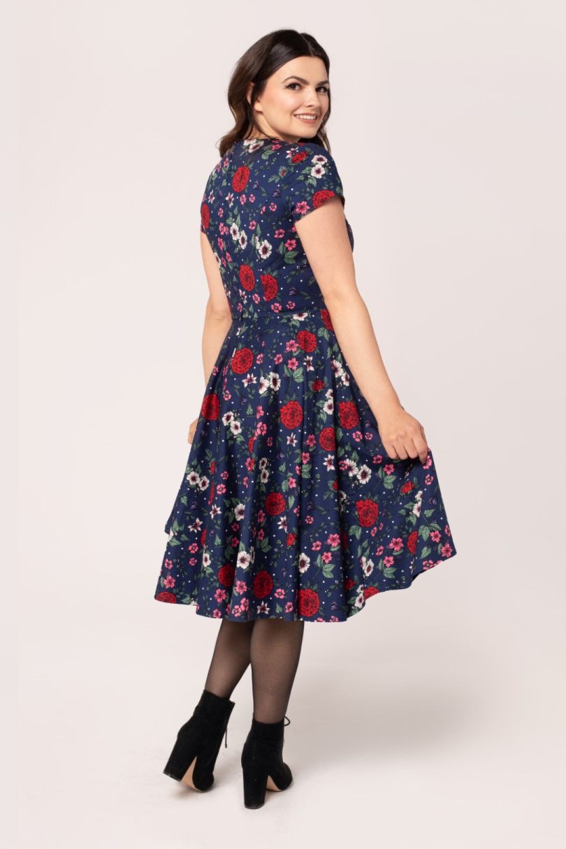 Camellia Midi Dress  Shop now at Kitty Darling