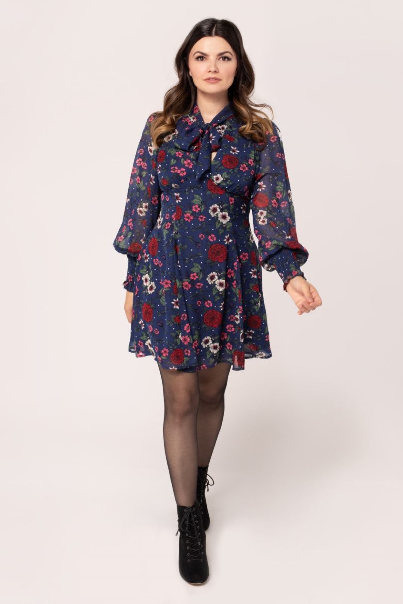 Camellia Mini Dress – Shop now at Kitty Darling