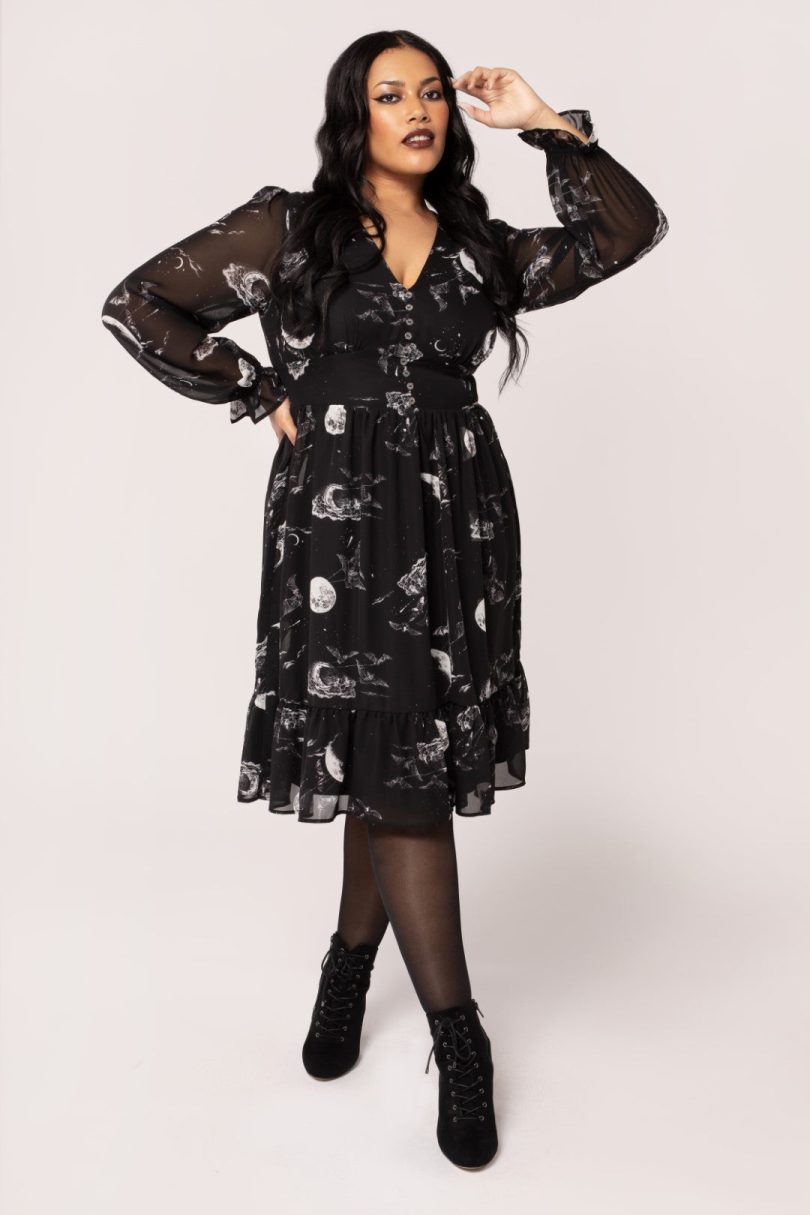 Over The Moon Dress  Shop now at Kitty Darling