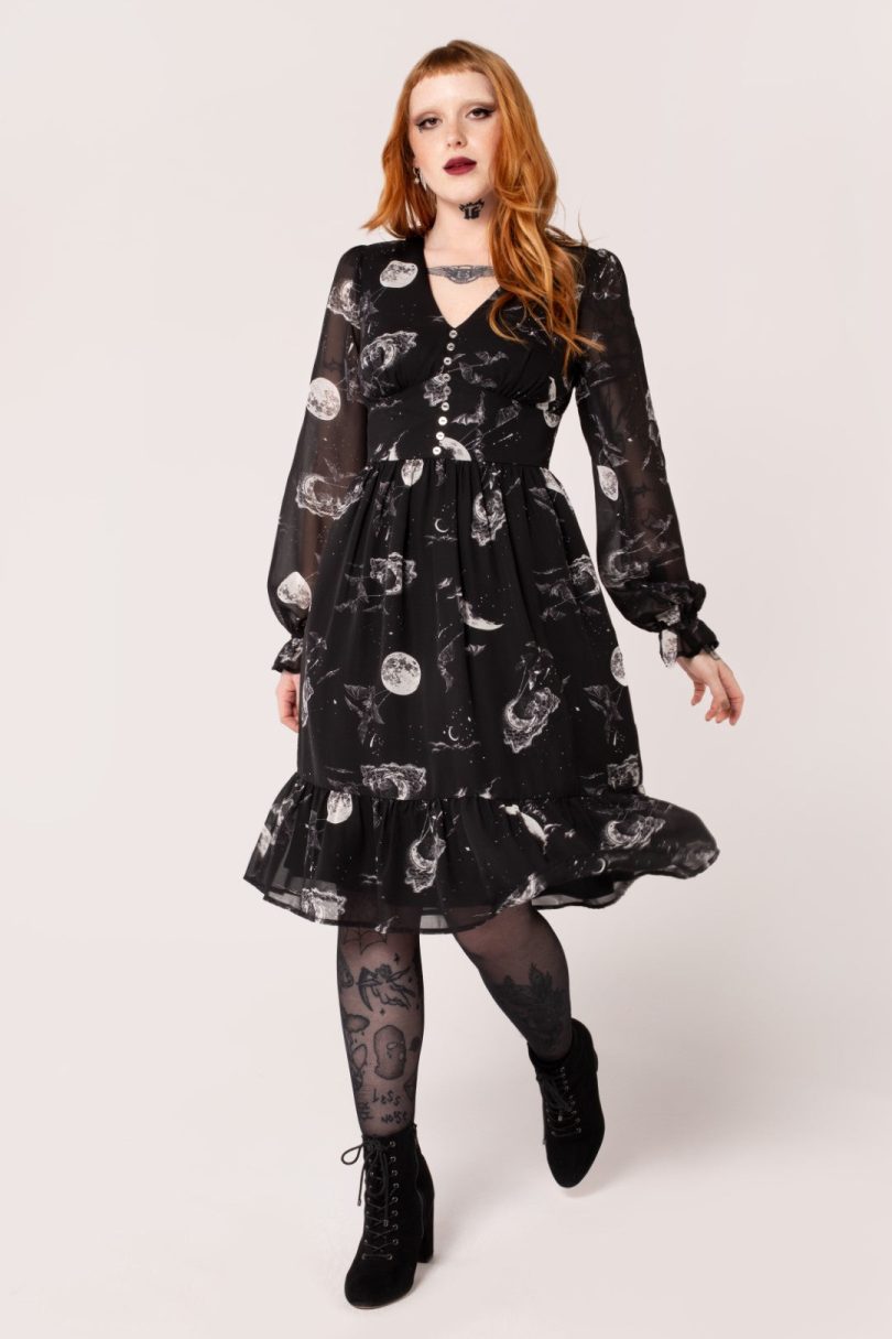 Over The Moon Dress  Shop now at Kitty Darling