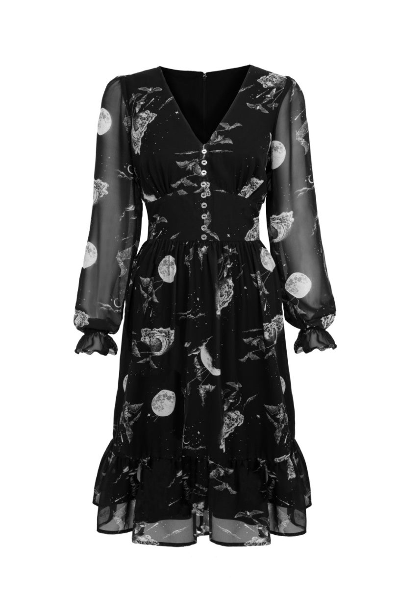 Over The Moon Dress  Shop now at Kitty Darling
