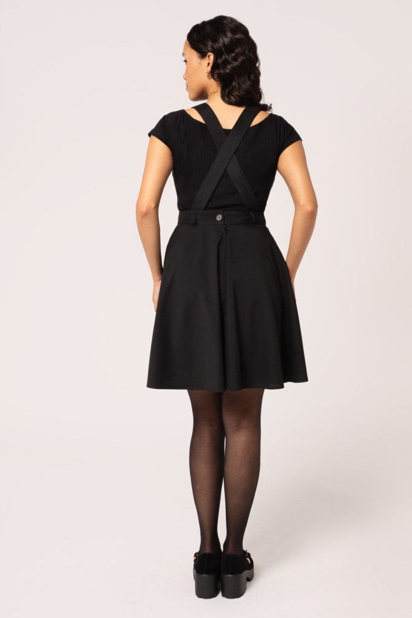 Basil Pinafore Dress  Shop now at Kitty Darling