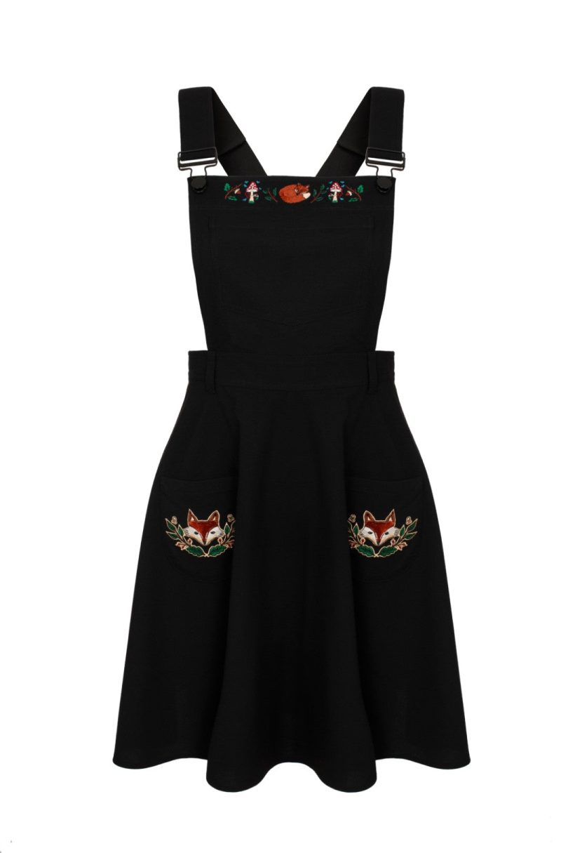 Basil Pinafore Dress  Shop now at Kitty Darling