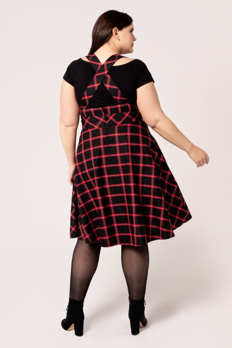 Janine Pinafore Dress  Shop now at Kitty Darling