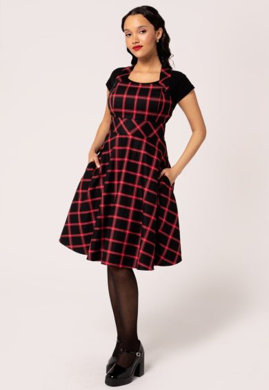 Janine Pinafore Dress – Shop now at Kitty Darling