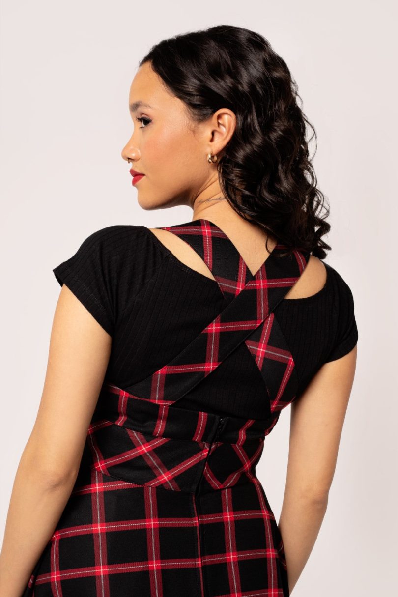 Janine Pinafore Dress  Shop now at Kitty Darling
