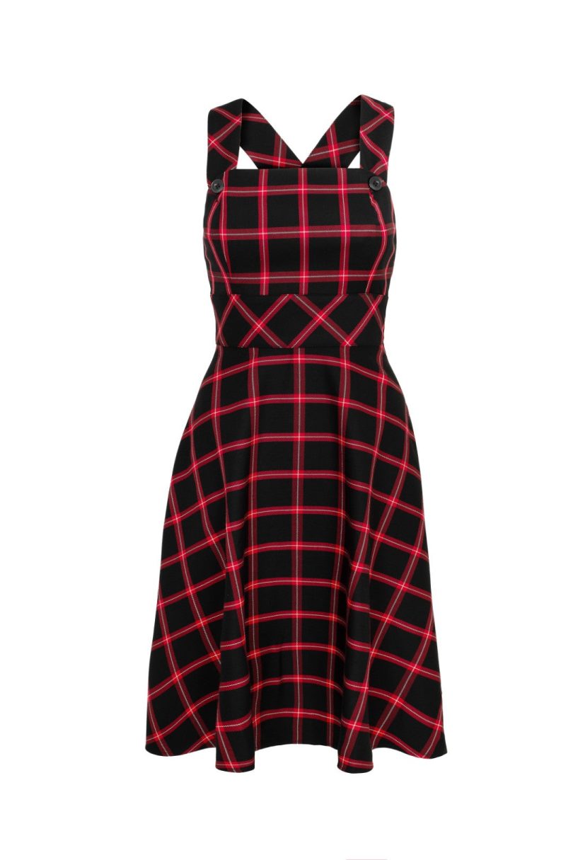 Janine Pinafore Dress  Shop now at Kitty Darling