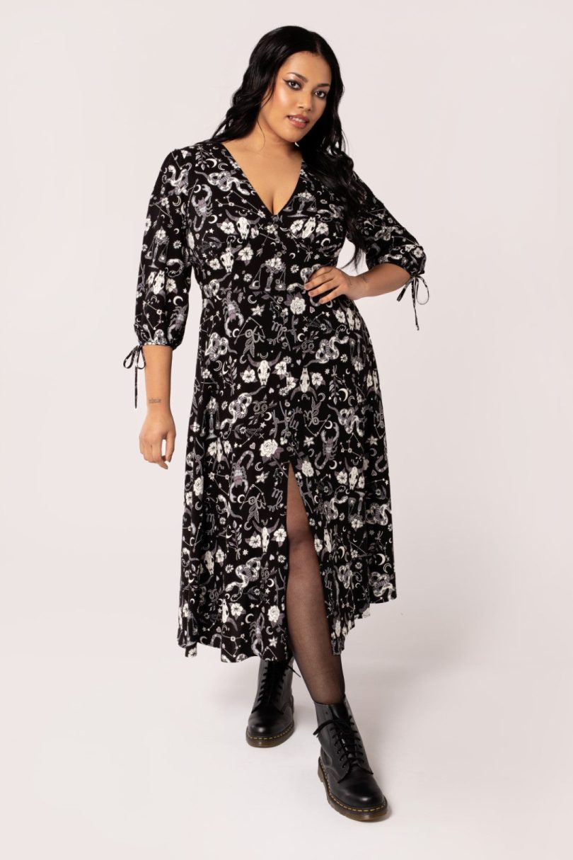 Star Sign Midi Dress  Shop now at Kitty Darling