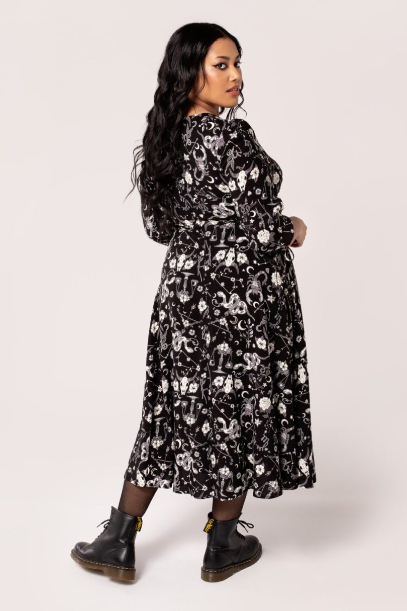 Star Sign Midi Dress  Shop now at Kitty Darling