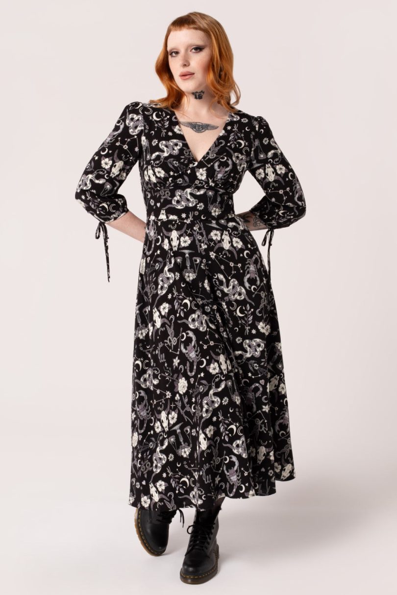 Star Sign Midi Dress – Shop now at Kitty Darling