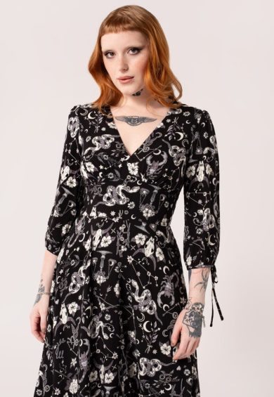 Star Sign Midi Dress – Dresses | Kitty Darling