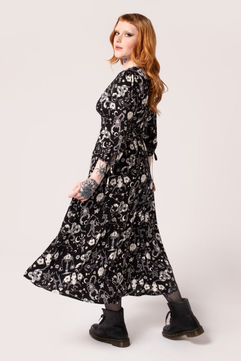 Star Sign Midi Dress  Shop now at Kitty Darling
